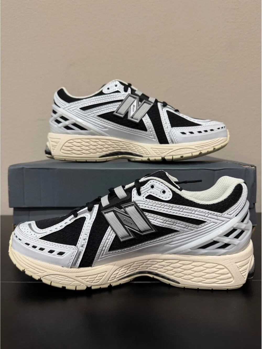 Size 11 - New Balance 1906R “White Black”